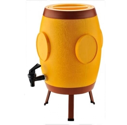 Good Quality Custom Logo 3L Beer Dispenser Keg Plastic Beer Kegs For Bar Oval