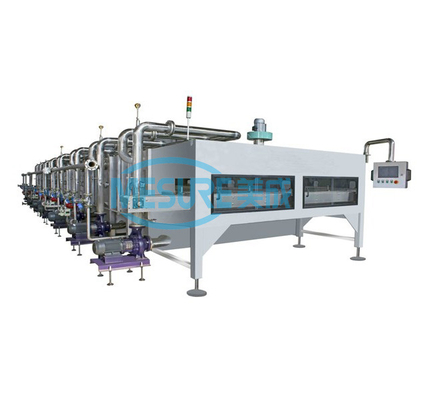 High Efficiency Small Spraying Type Tunnel Pasteurizer Beer Bottle Filling Milk Pasturization Machine