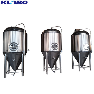 KUNBO Hotels 2000L Brewery Beer Fermentation Tank Turnkey Project for Brewery Factory Brewing System