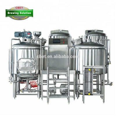 Factory Factory Price 100l 200l 300l 500l Steel Home Brewing Micro Craft Beer Brewery Equipment